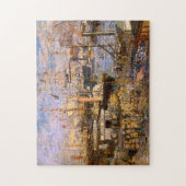 Puzzle Grand Dock Le Havre Monet Art (Vertical)