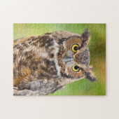 Puzzle Grand-duc de la Corne (Horizontal)