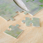 Puzzle Grand éléphant gris africain exotique (Côté)