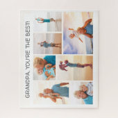 Puzzle Grand-enfant Grand-père Vous êtes le meilleur 7 ph (Vertical)