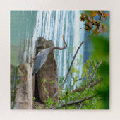 Puzzle Grand héron bleu (Horizontal)