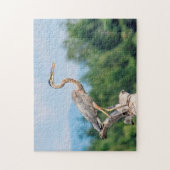 Puzzle Grand héron bleu (Vertical)
