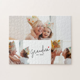 Puzzle Grand-mère a établi la photo 3 du script moderne
