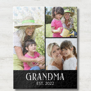 Puzzle Grand-mère a établi le script moderne 3 Photo