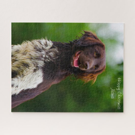 Puzzle Grand-mère de Noël (Horizontal)