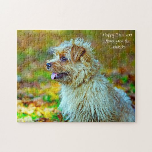 Puzzle Grand-mère de Noël (Horizontal)