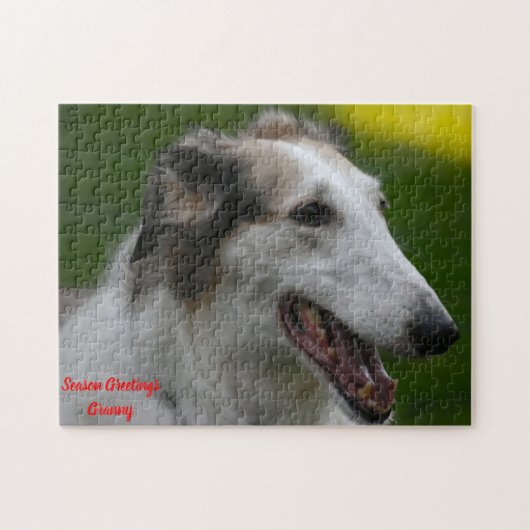 Puzzle Grand-mère de Noël (Horizontal)