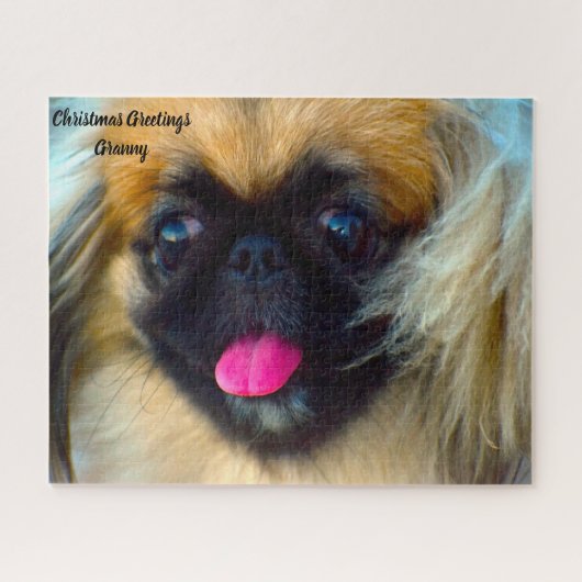 Puzzle Grand-mère de Noël (Horizontal)