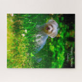 Puzzle Grand-mère de Noël (Horizontal)