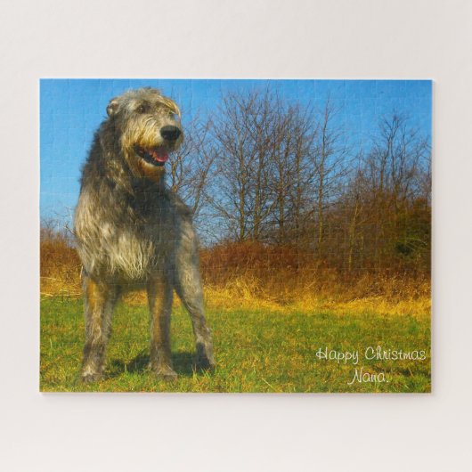 Puzzle Grand-mère de Noël (Horizontal)