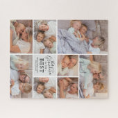 Puzzle Grand-mère est le meilleur collage photo (Horizontal)