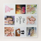 Puzzle Grand-mère Photo collage meilleure grand-mère jama (Horizontal)