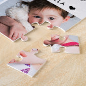 Puzzle Grand-mère We Love You Photo Collage  (Côté)