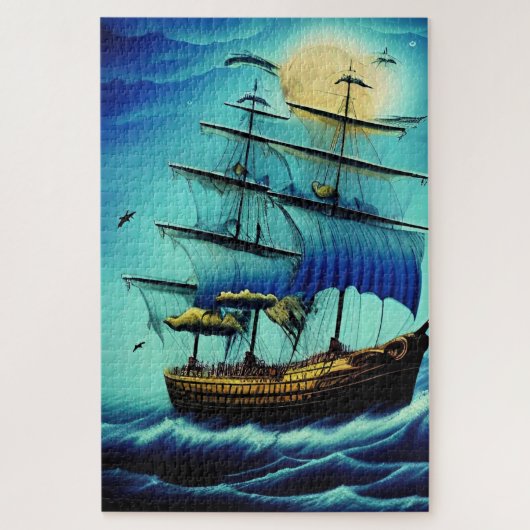 Puzzle Grand navire Nautique (Vertical)