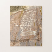 Puzzle Grand panneau de chasse - Rock Art (Vertical)
