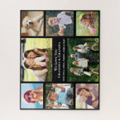 Puzzle Grand-parents Vous Aimez Collage Photo Personnalis (Vertical)