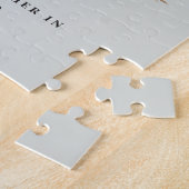 Puzzle Grand-père de la photo en papier feuilleté chic mo (Côté)