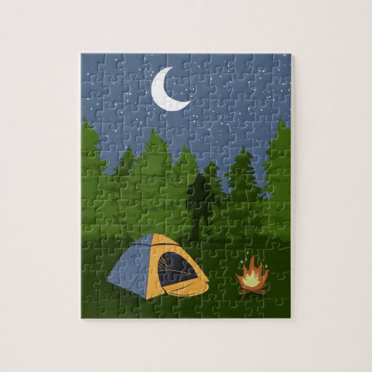 Puzzle Grand Pied Camping (Vertical)