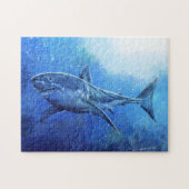 Puzzle Grand Poster de requin blanc (Horizontal)