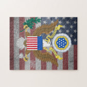 Puzzle Grand sceau des États-Unis (Horizontal)