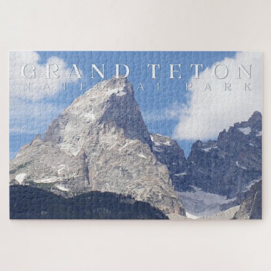 Puzzle Grand Teton, Puzzle Jigsaw du parc national (Horizontal)
