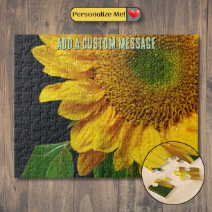 Puzzle Grand Tournesol Jaune