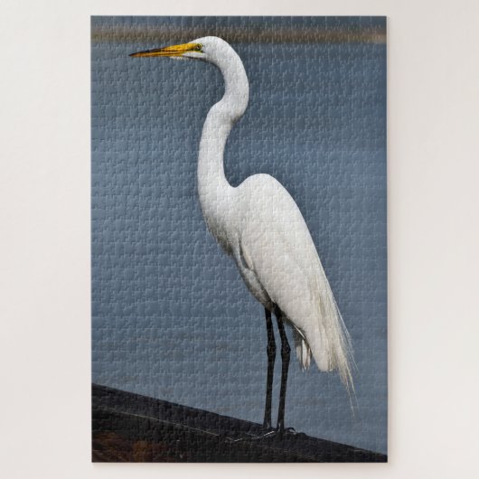 Puzzle Grande Aigrette Blanche (Vertical)