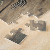 Puzzle Grande Aigrette d'Audubon : Oiseau côtier vintage (Côté)