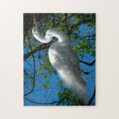 Puzzle Grande Aigrette Floride. (Vertical)