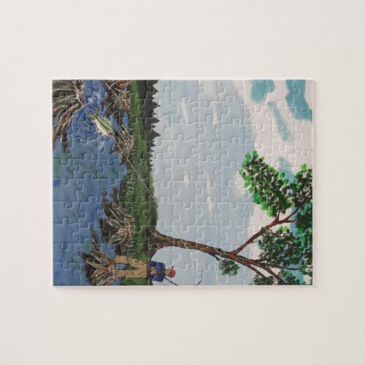 Puzzle Grande basse de bouche (Horizontal)