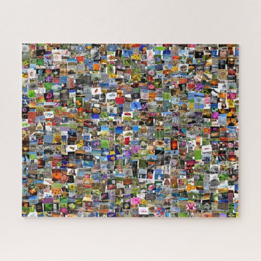 Puzzle Grande Collection Colorée Beaucoup D'Image Photos (Horizontal)