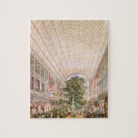 Puzzle Grande exposition de 1851. Décoration du transe (Vertical)