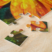 Puzzle Grande Fleur d'or près (Côté)