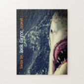 Puzzle Grande mâchoire de requin blanc (Vertical)