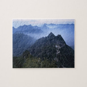 Puzzle Grande Muraille dans la brume du matin, Chine