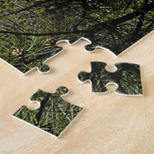 Puzzle Grande Muraille - Vue verte (Côté)