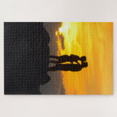 Puzzle Grande photo d'un couple qui s'embrasse à Key West (Horizontal)