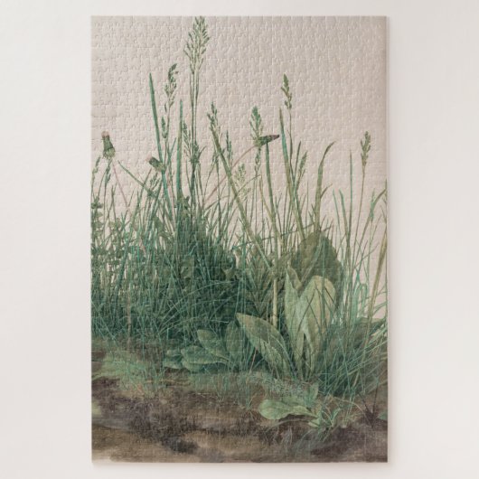 Puzzle Grande pièce de Turf (par Albrecht Dürer) (Vertical)