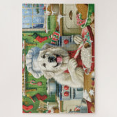 Puzzle Grande Pyrénées Cuisine de vacances : Noël festif (Vertical)