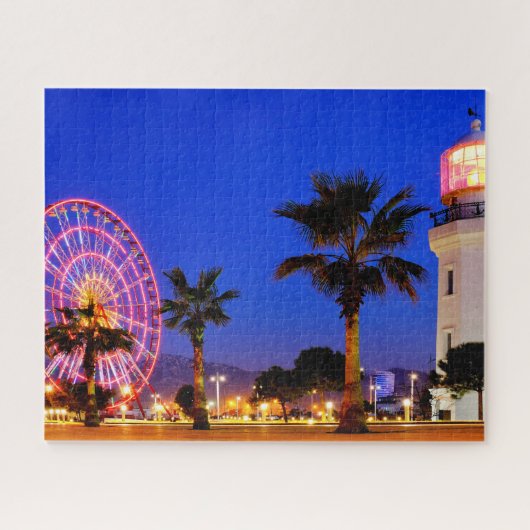 Puzzle Grande roue et phare (Horizontal)