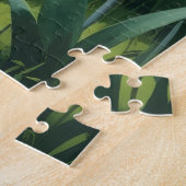 Puzzle Grande Suisse Montagne Fleurs de printemps Peintur (Côté)