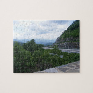 Puzzle grandes montagnes fumeuses