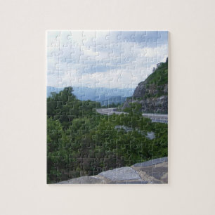 Puzzle grandes montagnes fumeuses