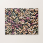 Puzzle Grandes pâtes colorées Fusilli (Horizontal)