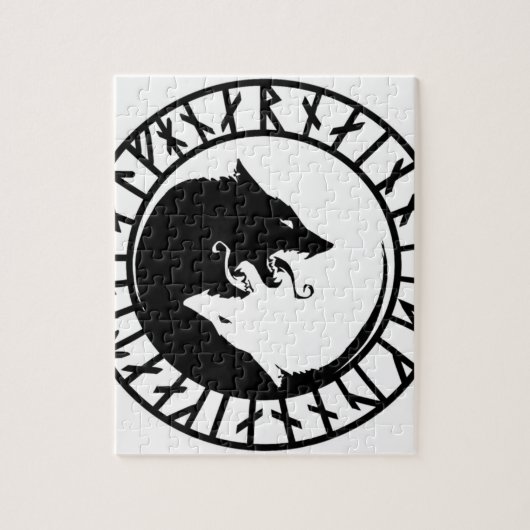 Puzzle Grandes runes runiques de nordic des norses de (Vertical)