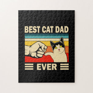 Puzzle Grandfather Quotes Best Cat Dad Ever