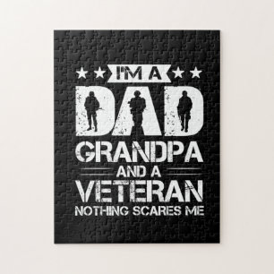 Puzzle Grandfather Quotes   I Am A Dad And A Veteran