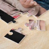Puzzle Grandma Established Modern Script 3 Photo  (Côté)