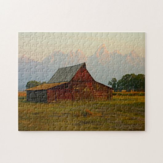 Puzzle Grands Tetons Wyoming . (Horizontal)
