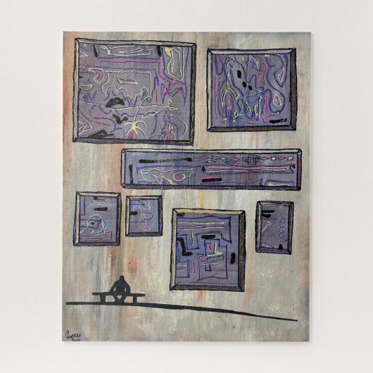 Puzzle Grands Travaux Au Musée (Vertical)